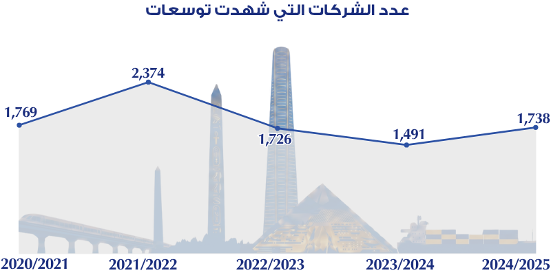 التوسعات في الشركات القائمة